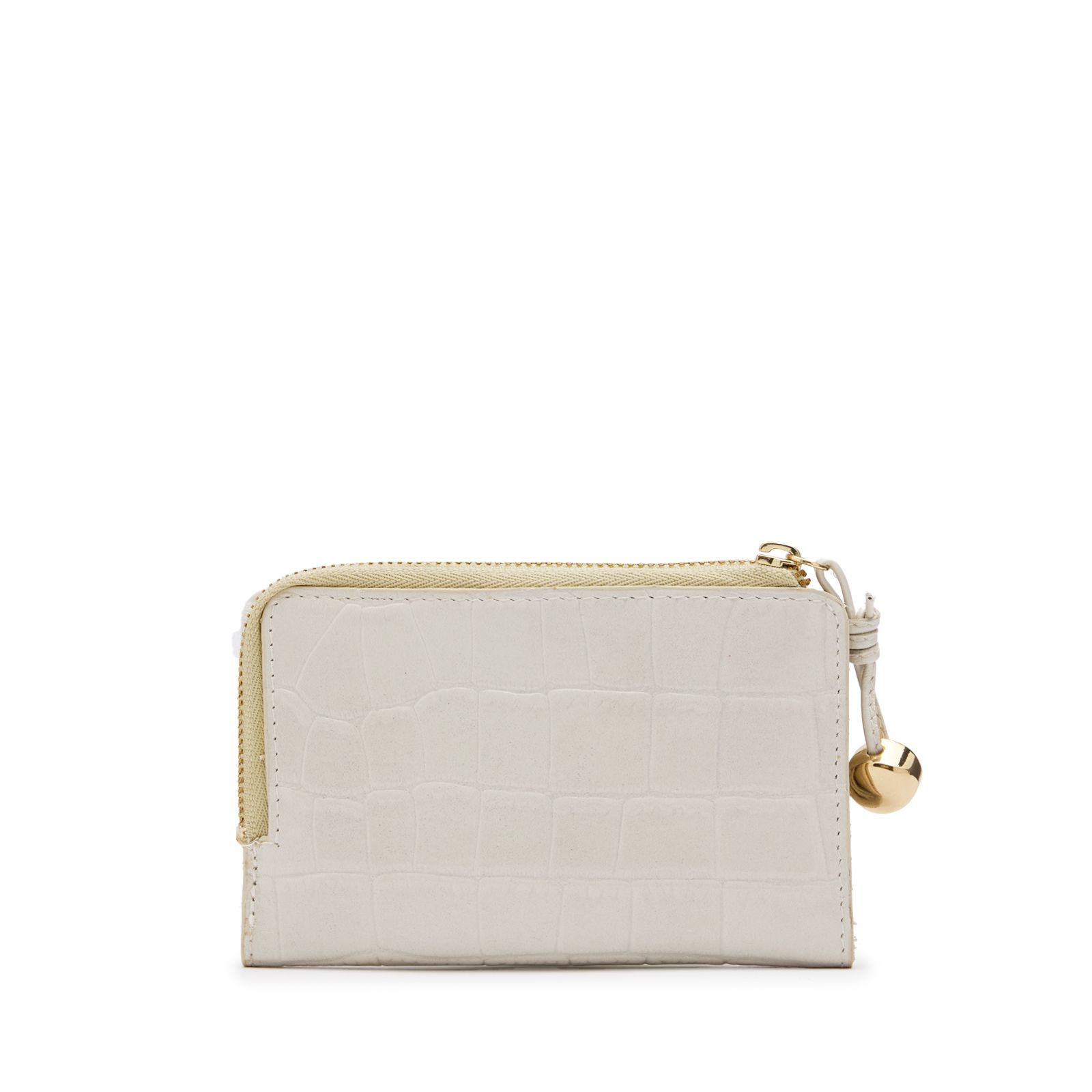 Witte lakleren portemonnee