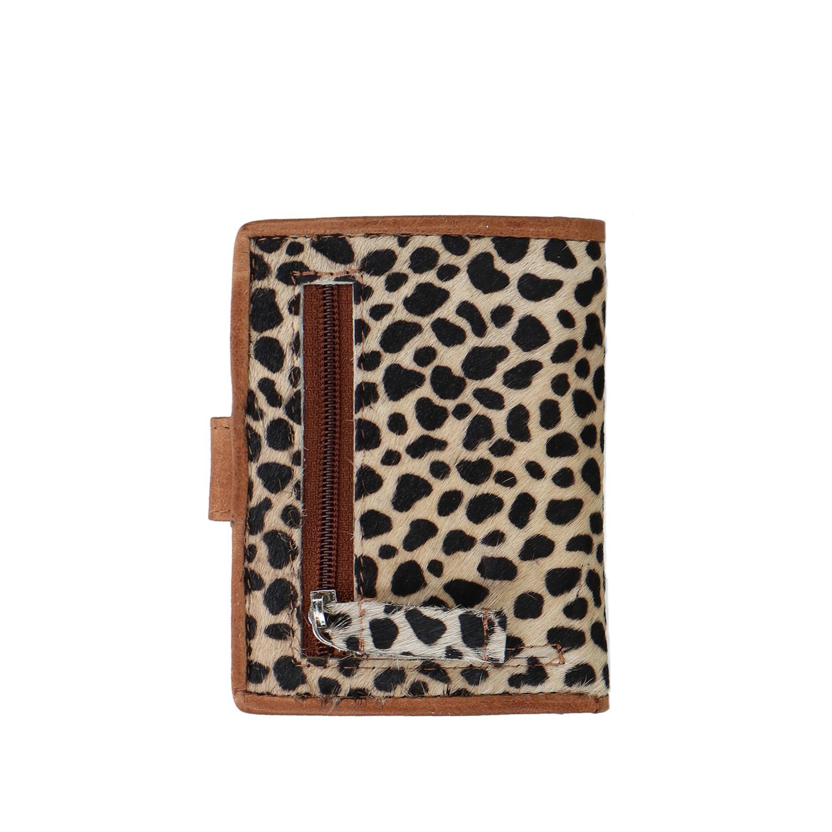 Portemonnee met leopard print