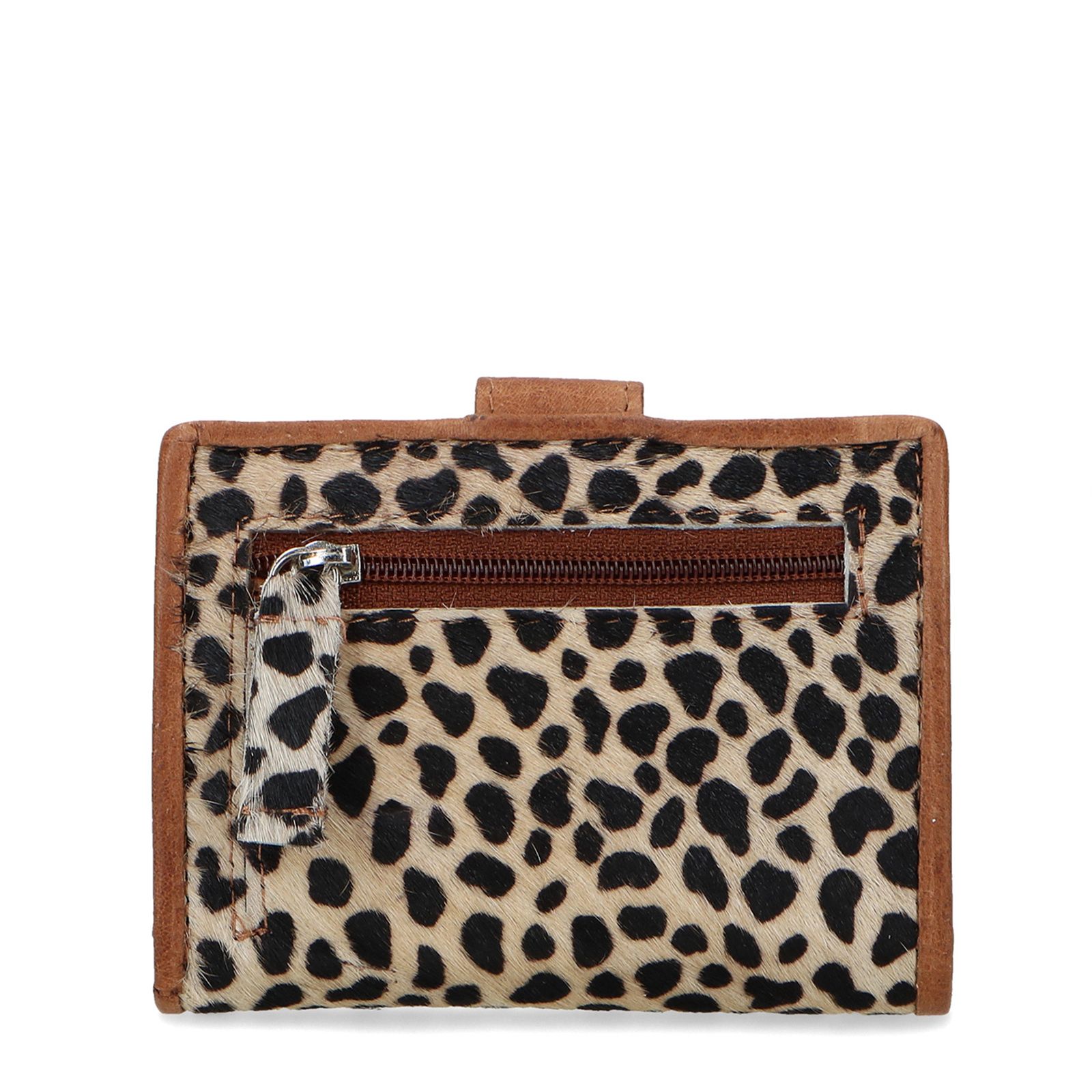 Portemonnee met leopard print