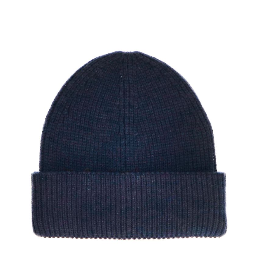 Donkerblauwe beanie