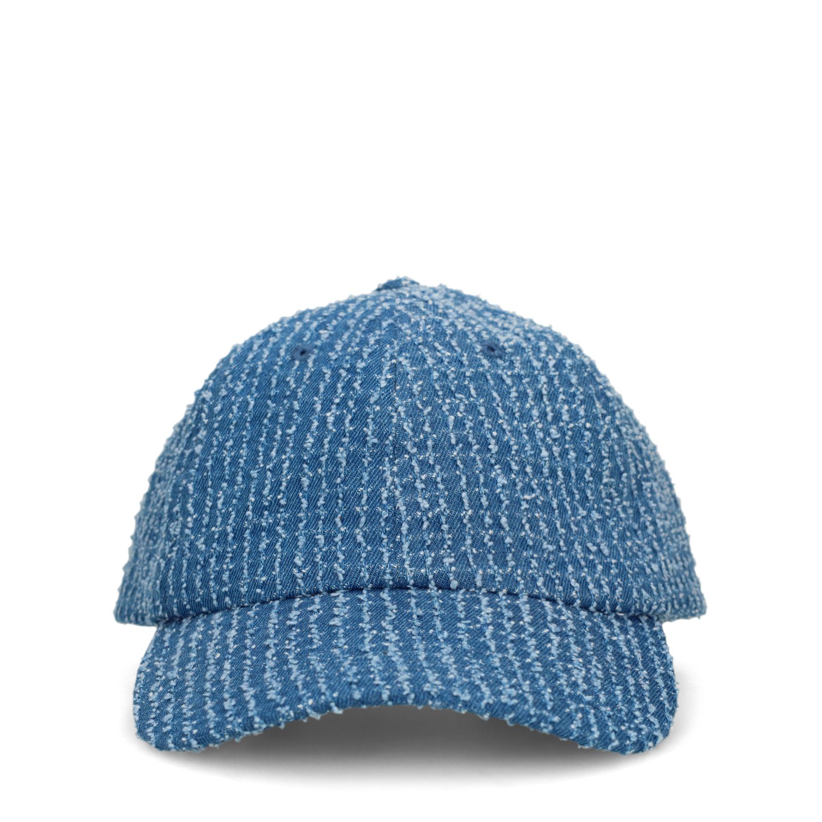 Blauwe denim pet
