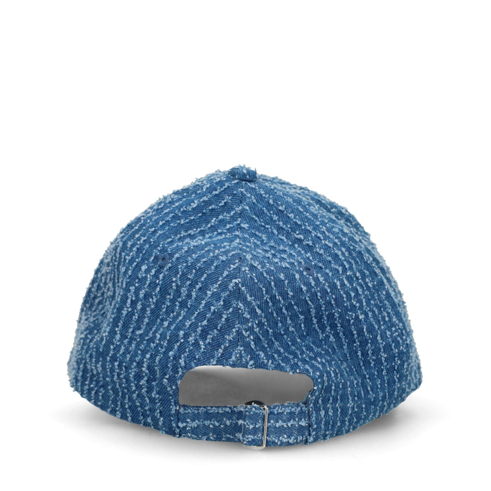 Blauwe denim pet