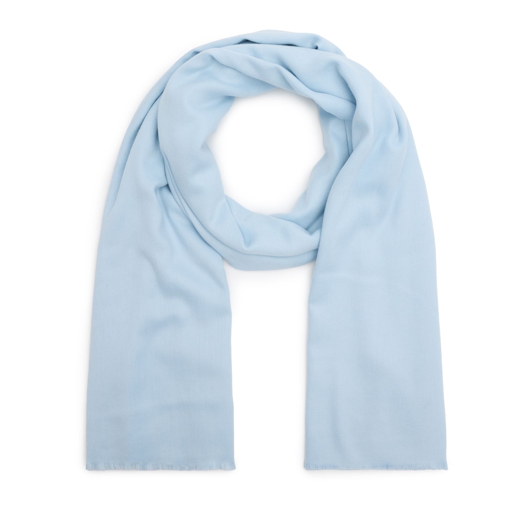 Baby blauwe sjaal