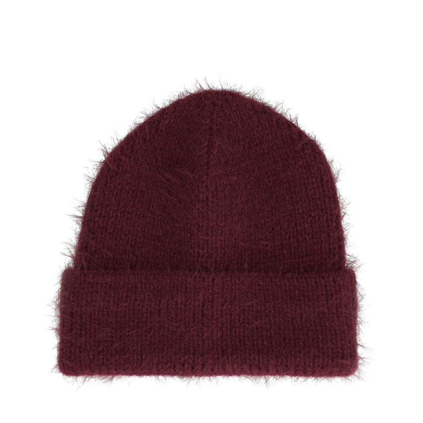 Burgundy beanie