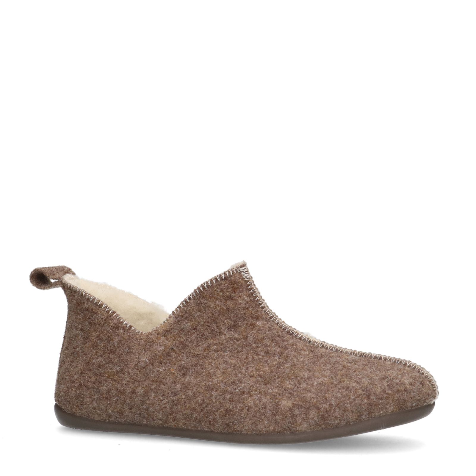 Beigefarbene Pantoffeln