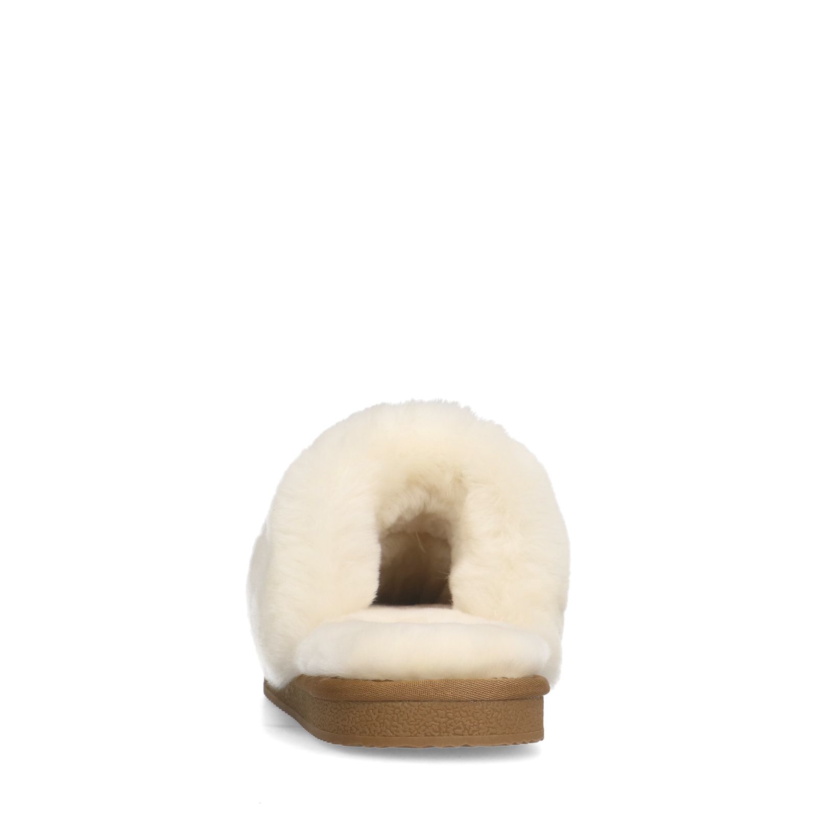 Cognac suède pantoffels