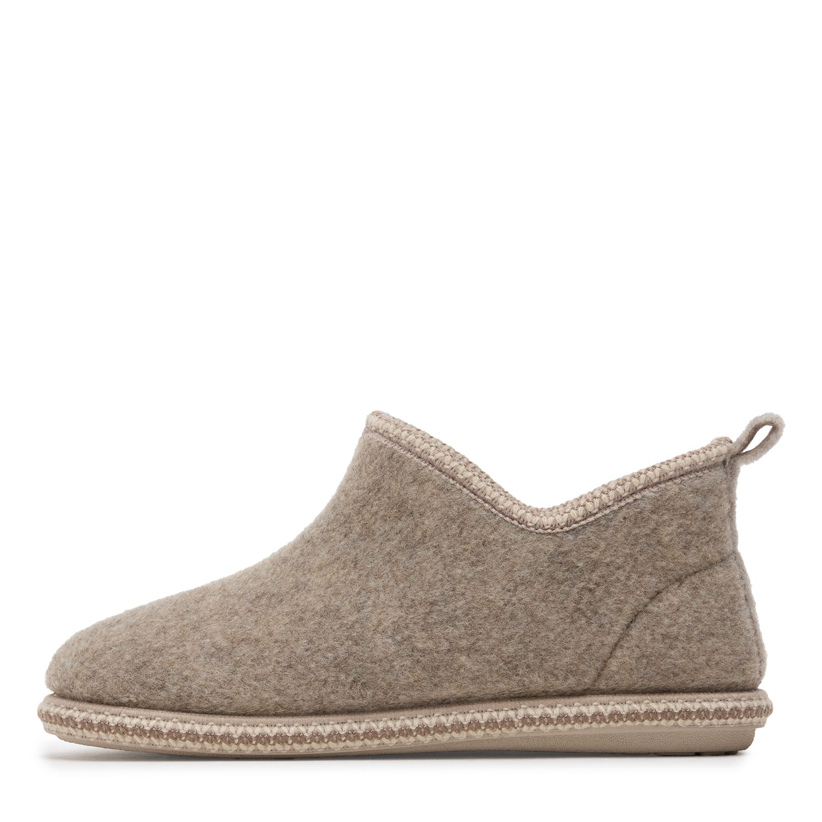 Taupe pantoffels