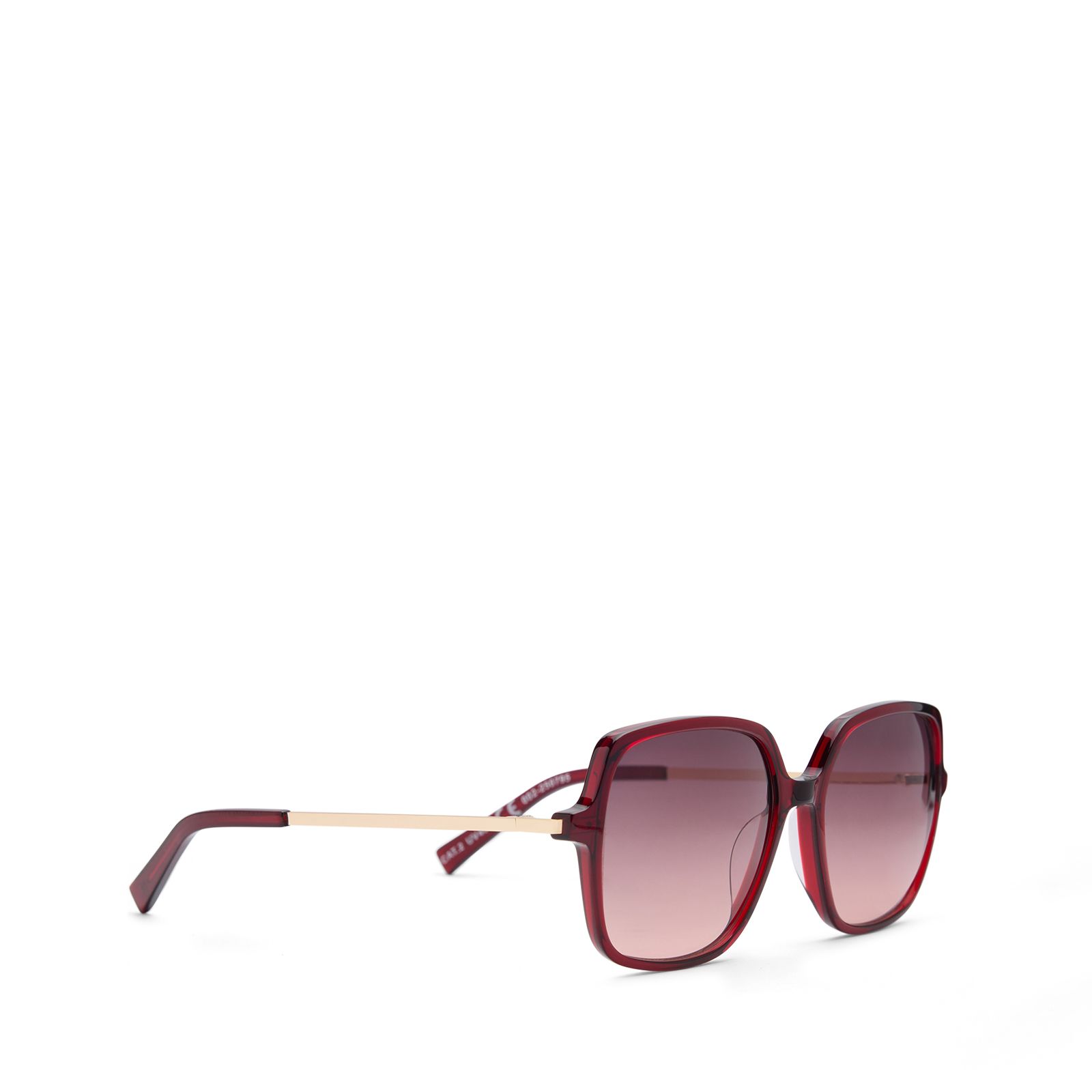 Bordeauxrote Sonnenbrille