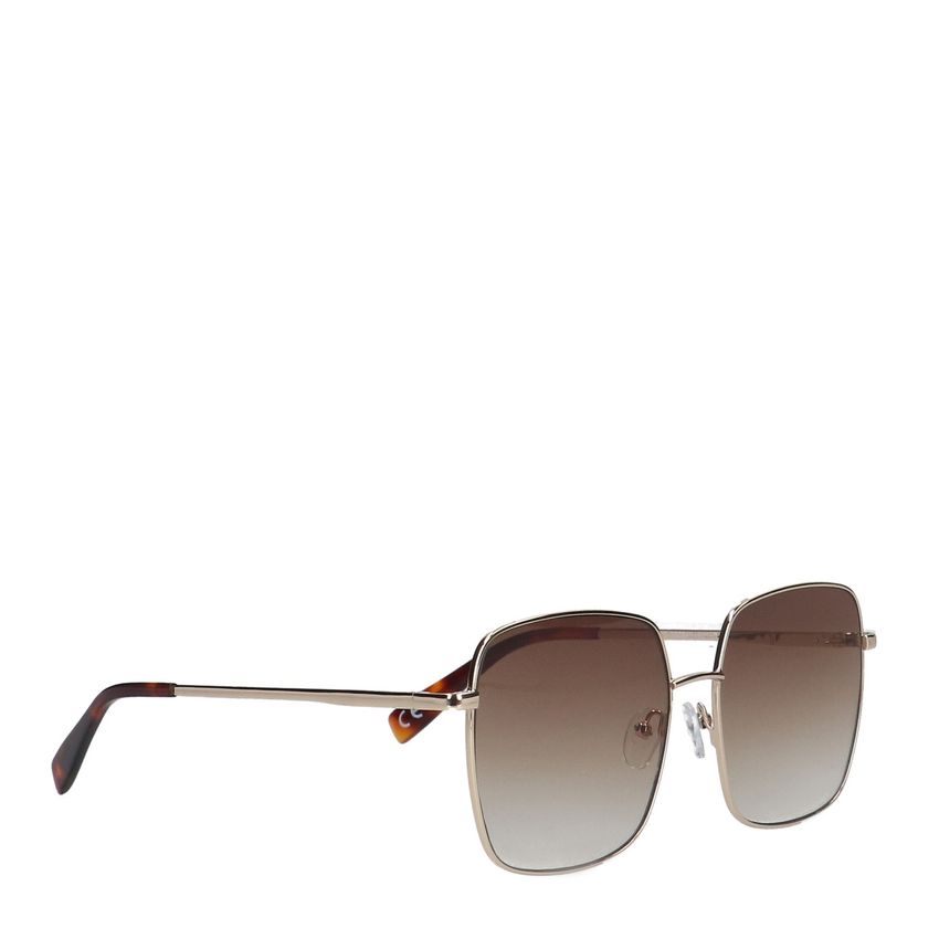 Goldfarbene Sonnenbrille