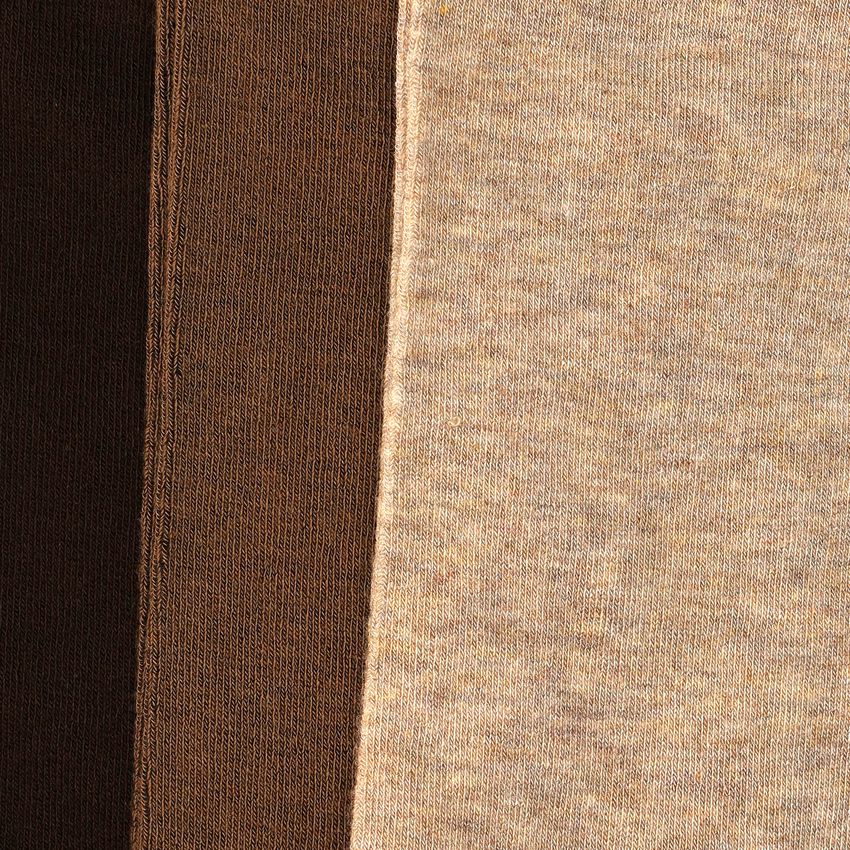 Bruine 3-pack sokken