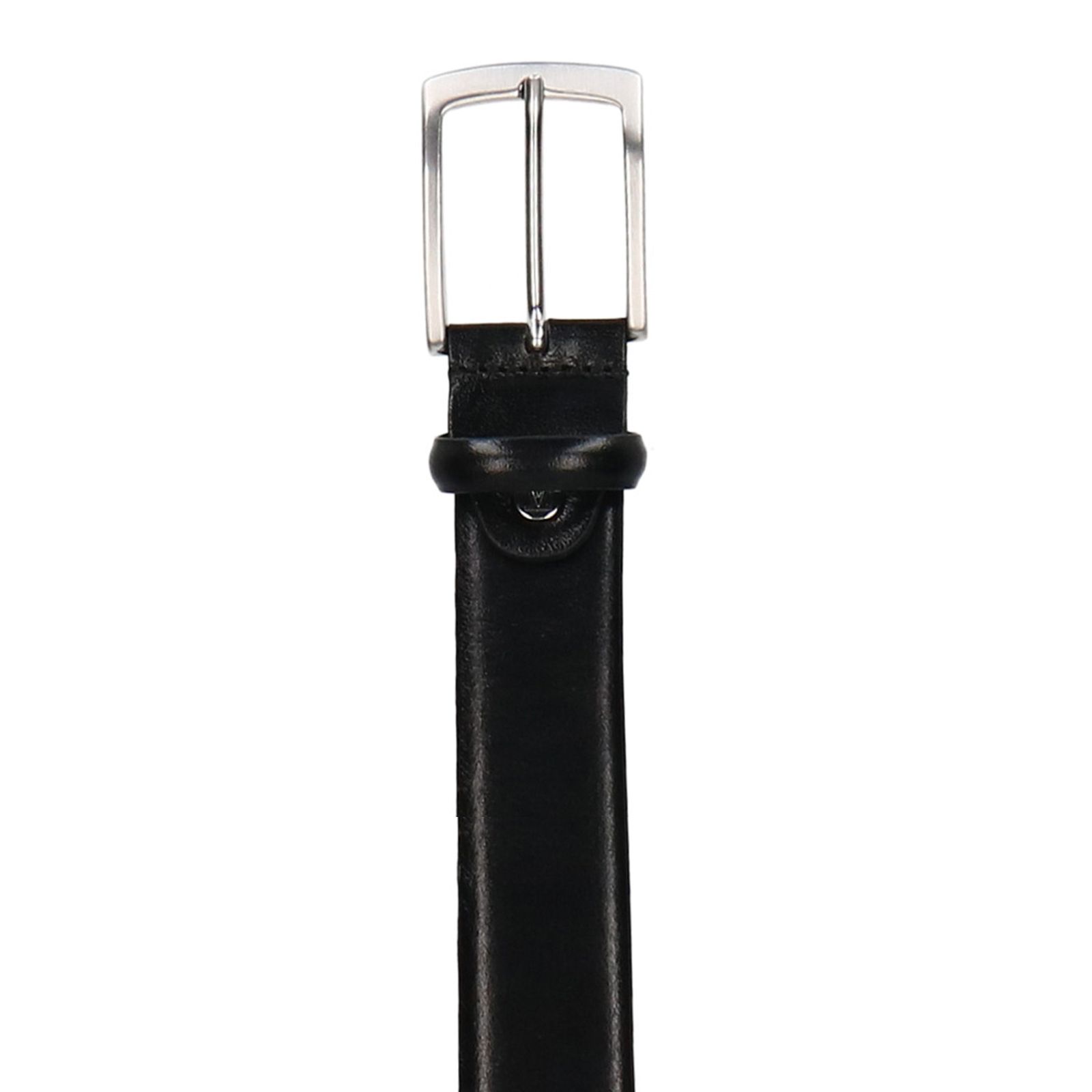 Zwarte leren riem
