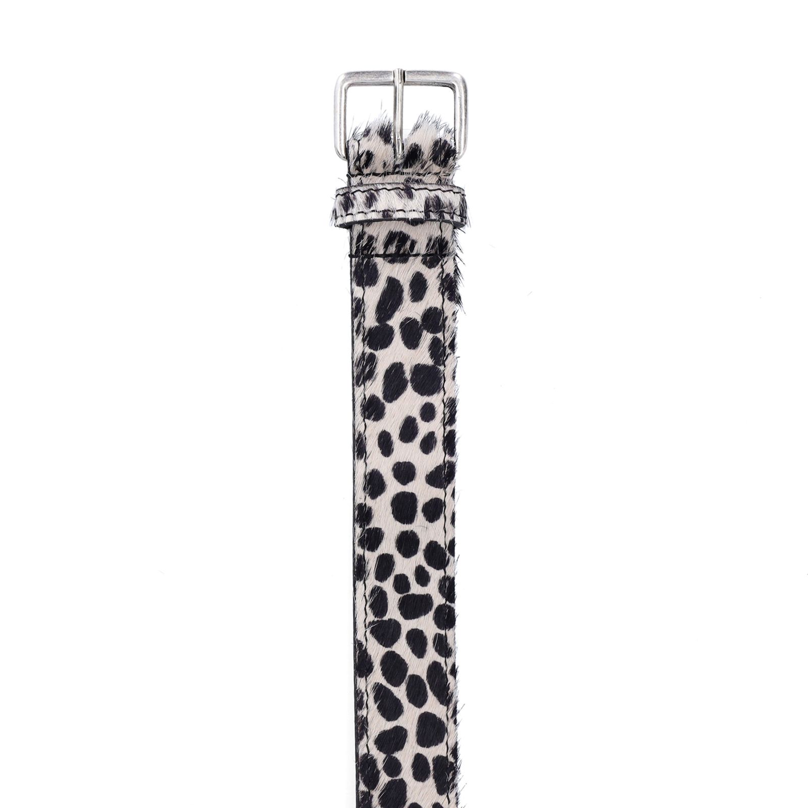 Cheetah riem met vacht