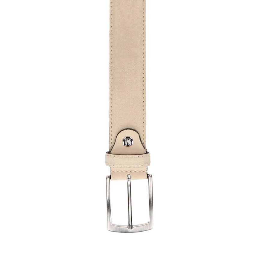 Beige suède riem