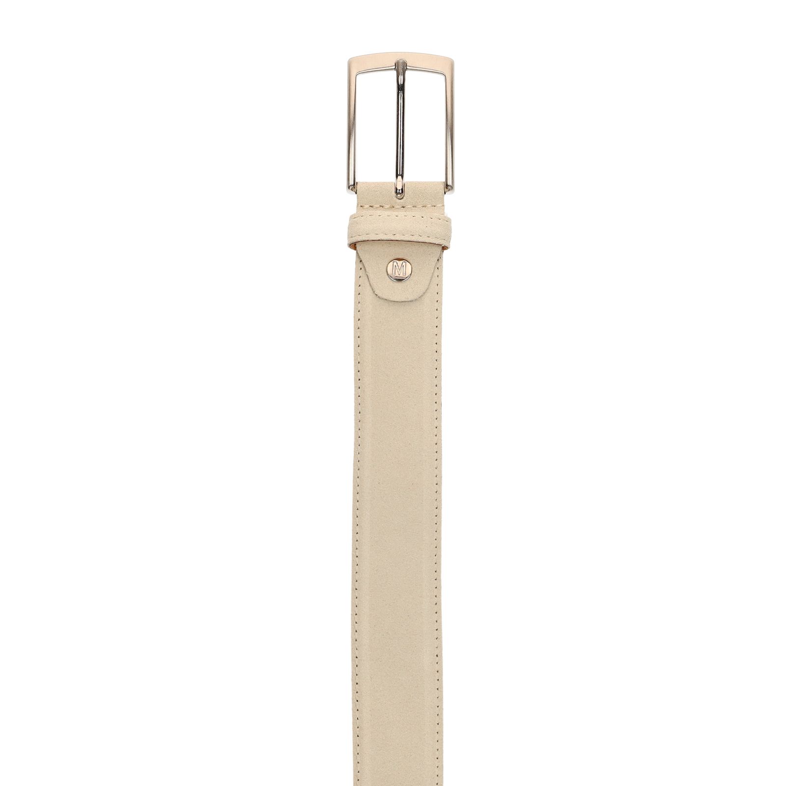 Beige suède riem