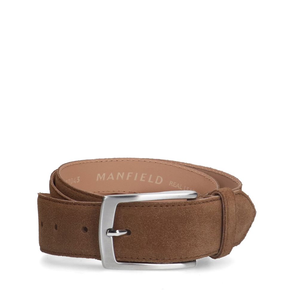Taupe suède riem