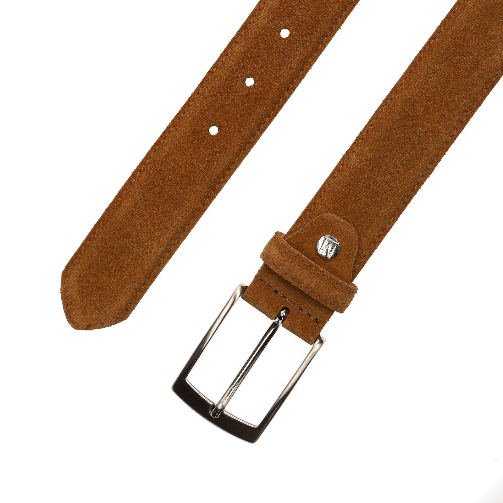 Taupe suède riem