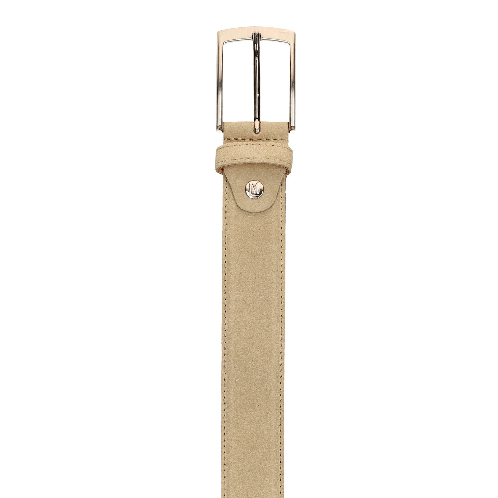 Beige suède riem