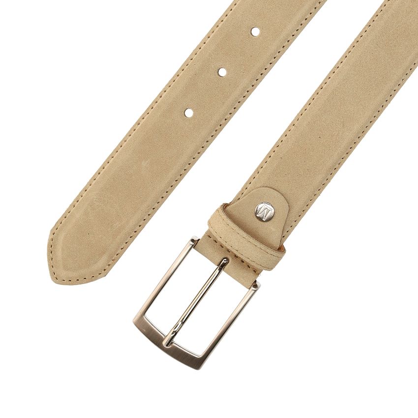 Beige suède riem