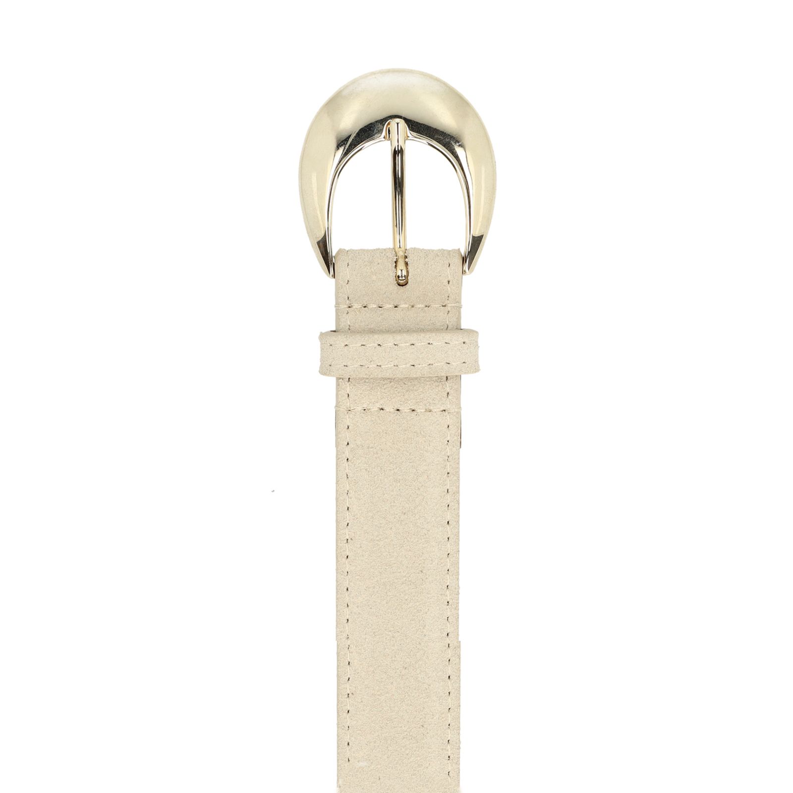 Beige suède riem
