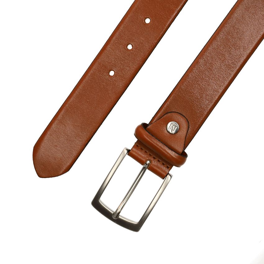 Bruine leren riem