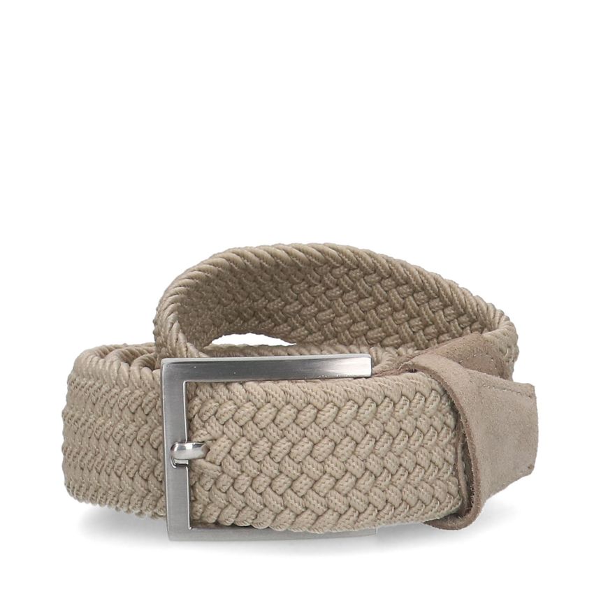 Beige synthetische riem