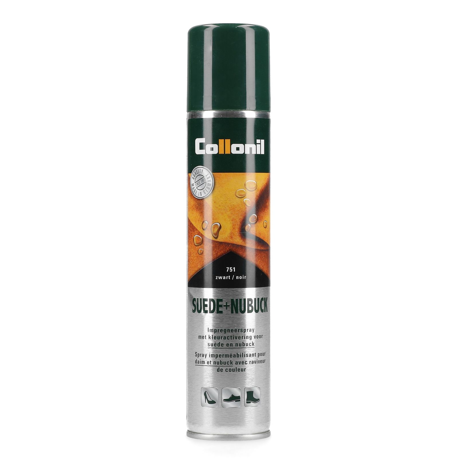Suéde/nubuck spray zwart 200ml