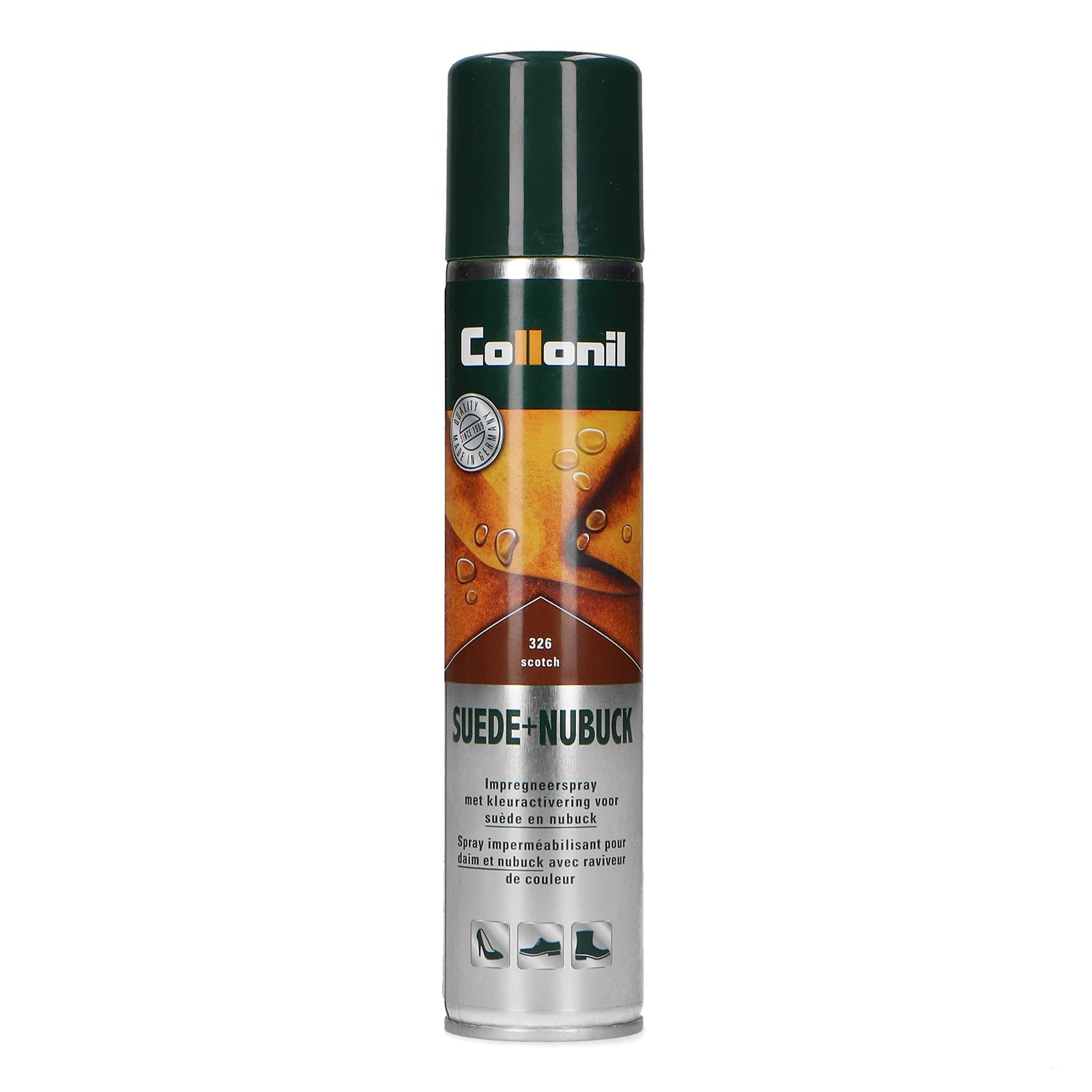 Suède/nubuck spray bruin 200ml