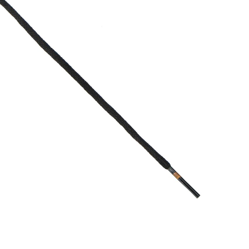 Gewachste schwarze Schnürsenkel (75 cm)