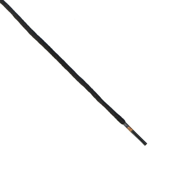 Schwarze gewachste Schnürsenkel (90 cm)