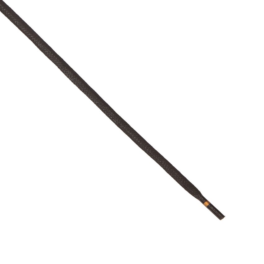 Runde gewachste dunkelbraune Schnürsenkel (90 cm)